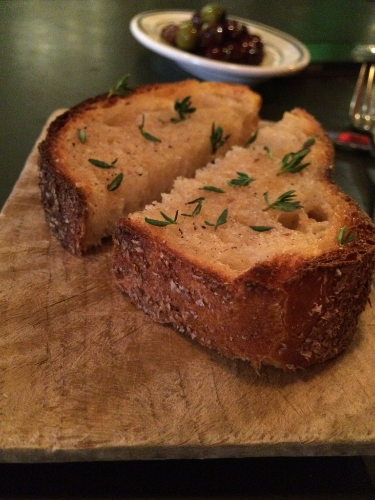 Whipped Lardo Bruschetta