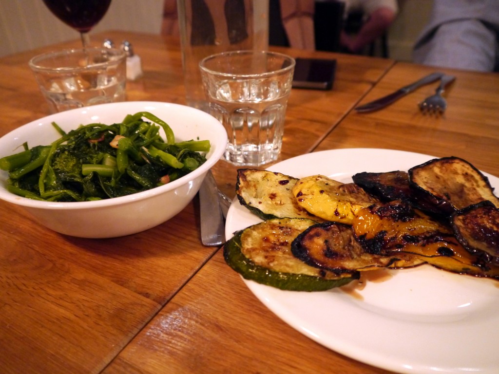 Broccoli di Rapa and Verdure alla Griglia