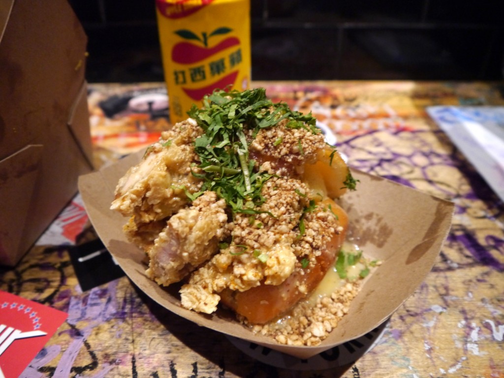 Fried Chicken Coffin Bao