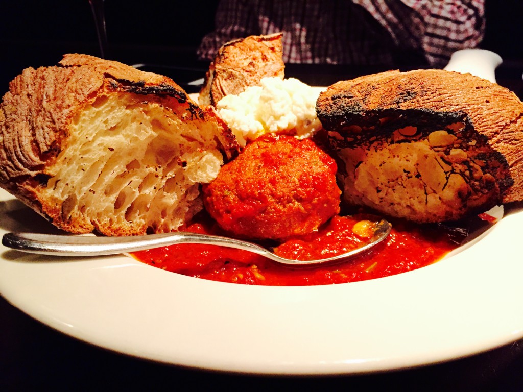 Meatballs with Fresh Ricotta..as good as mamma made (don't tell her I said that)!